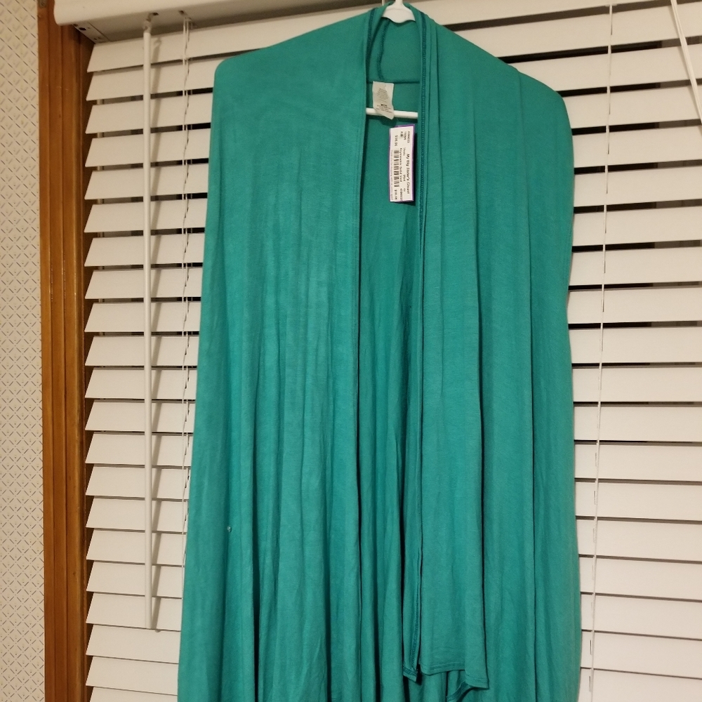 Plus size Asymmetrical vest 4X